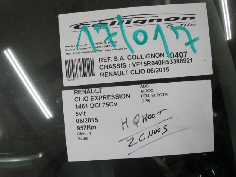 Renault CLIO IV 11/12 - 7/16 