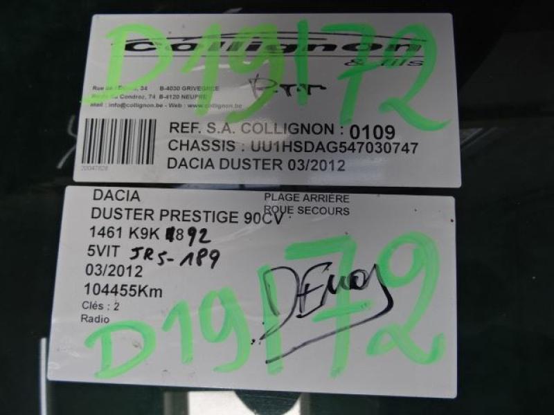 Dacia DUSTER 4/10 - 18 