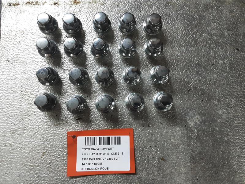 KIT WHEEL SCREWS Toyota RAV 4 01/13 - 15