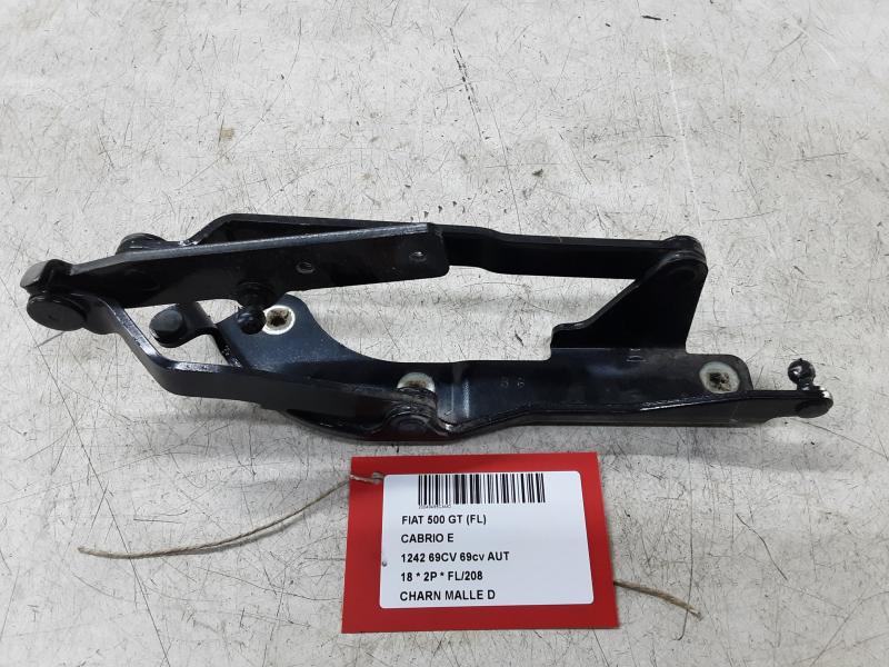 SCHARNIER DEKSEL RECHTS Fiat 500 7/15+