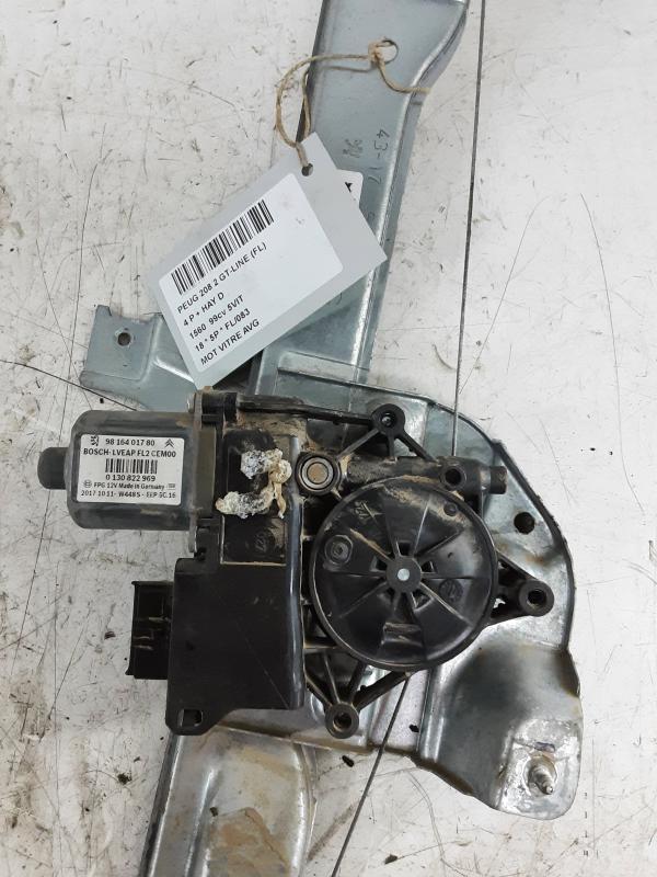 MOTOR RUITMECHANISME VOOR LINKS Peugeot 208 8/15 - 20