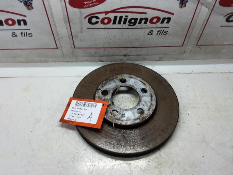 REMSCHIJF VOOR Seat IBIZA MK4 (6J) 4/12 - 7/2015