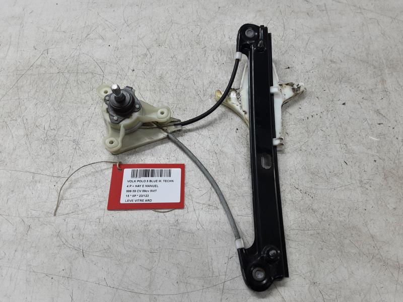 RUITMECHANISME ACHTER RECHTS Vw POLO (6R) FaceLift 5/14 - 17