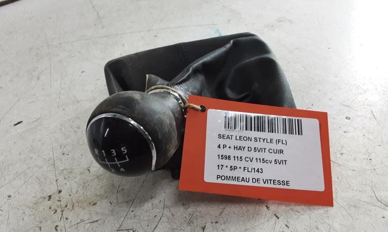 POMMEAU DE VITESSES Seat LEON (3) (5F) FaceLift 1/17 - 5/20