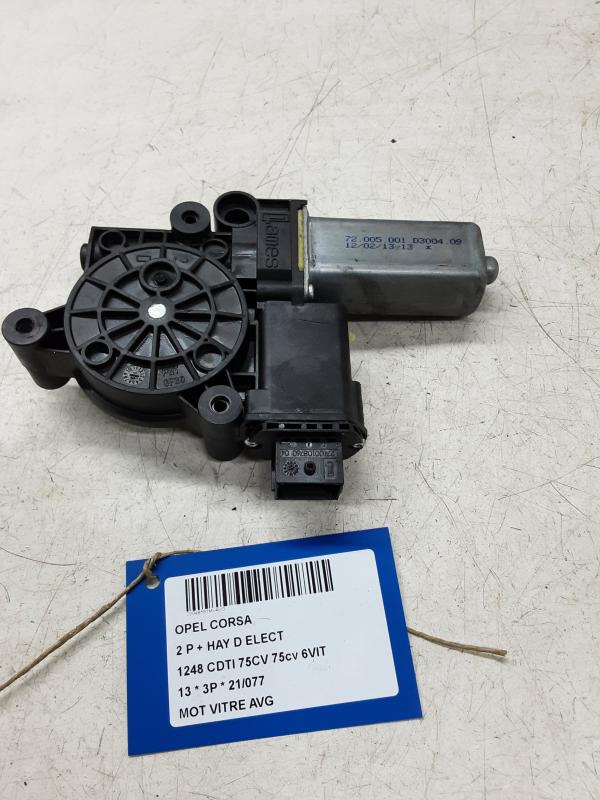 MOTOR RUITMECHANISME VOOR LINKS Opel CORSA D 01/11 - 15