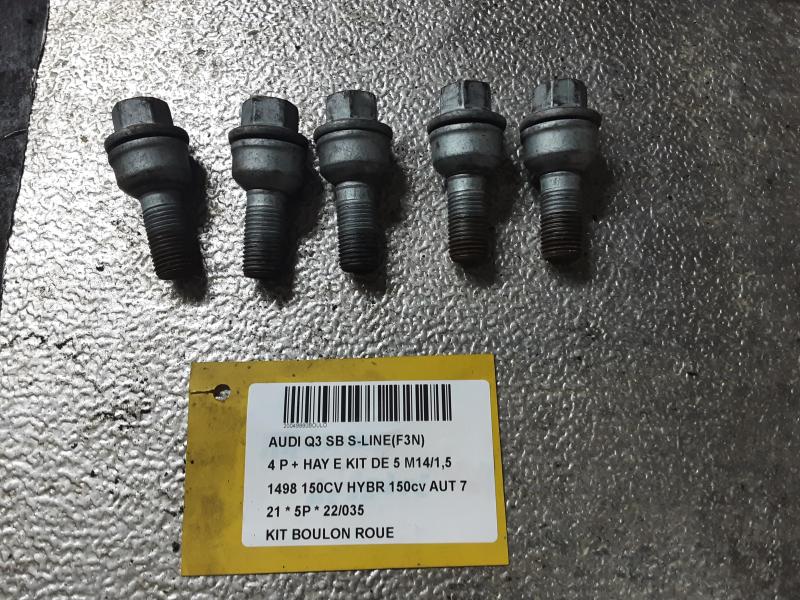 KIT WHEEL SCREWS Audi Q3 11/18+