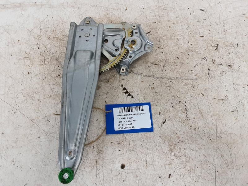 FENSTERMECHANIK TÜRIG RECHTS HINTEN Toyota YARIS (5) 9/14 - 2/20