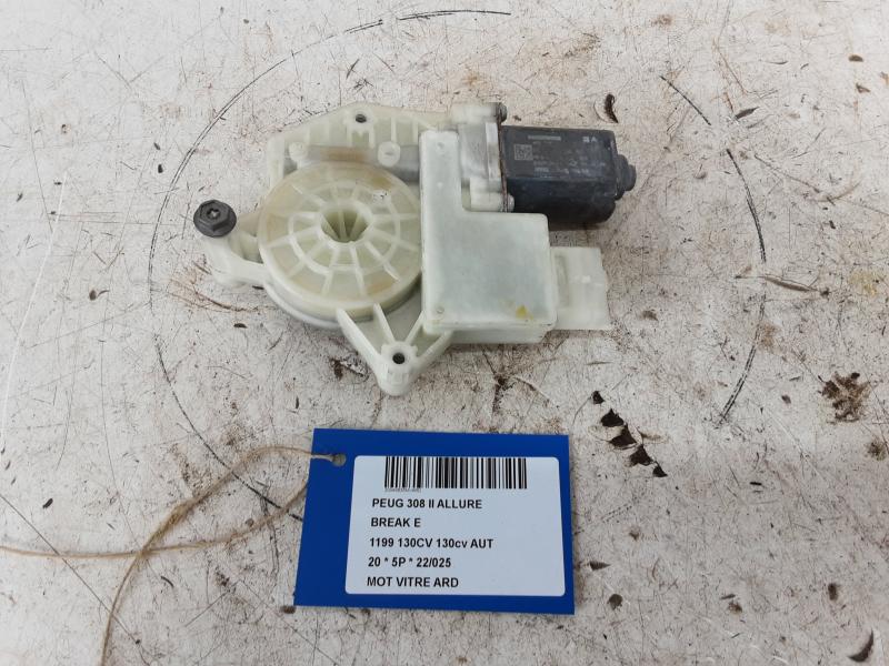 MOTOR RUITMECHANISME ACHTER RECHTS Peugeot 308 (2) 9/13-6/17
