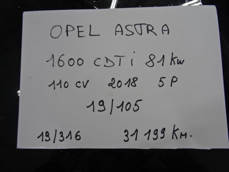 Opel ASTRA K 8/15 - 8/19 5P/D 