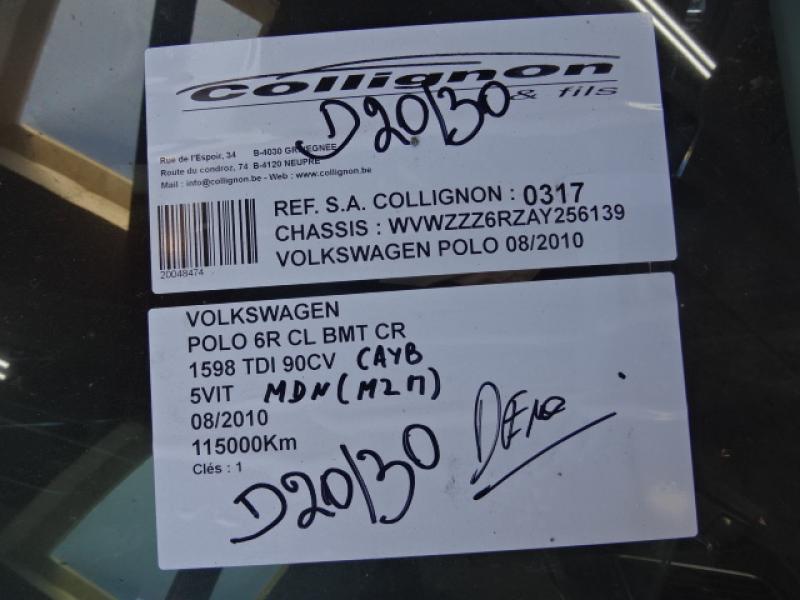 Vw POLO (6R) 6/09 - 4/14 