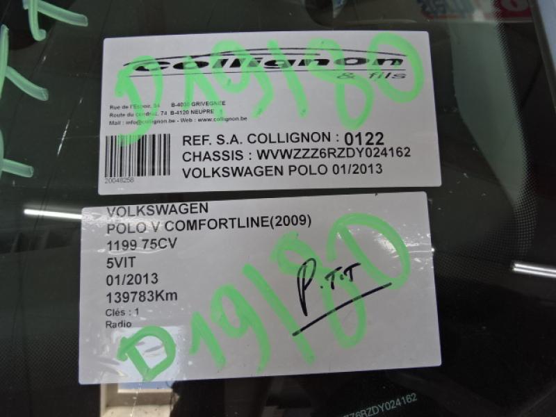 Vw POLO (6R) 6/09 - 4/14 