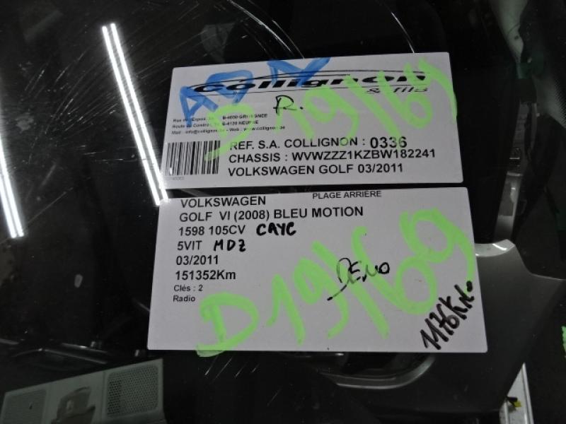 Vw GOLF VI 11/08 - 13 