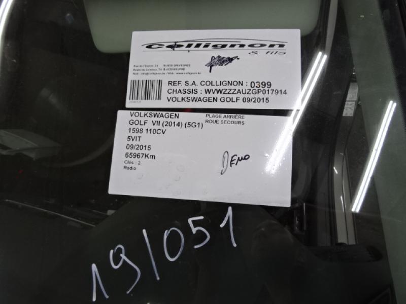 Vw GOLF VII 11/12 - 17 