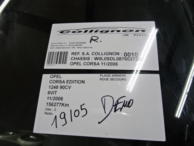 Opel CORSA D 11/06 - 12/10 