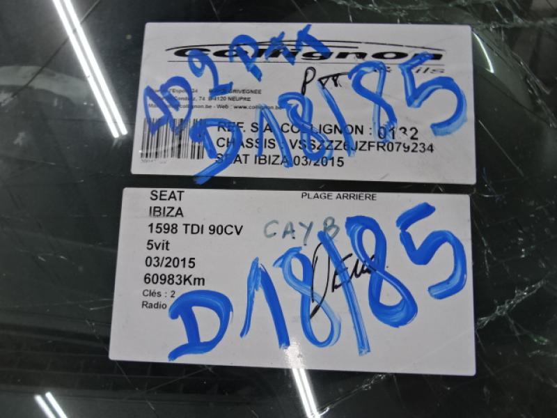 Seat IBIZA MK4 (6J) 4/12 - 7/2015 