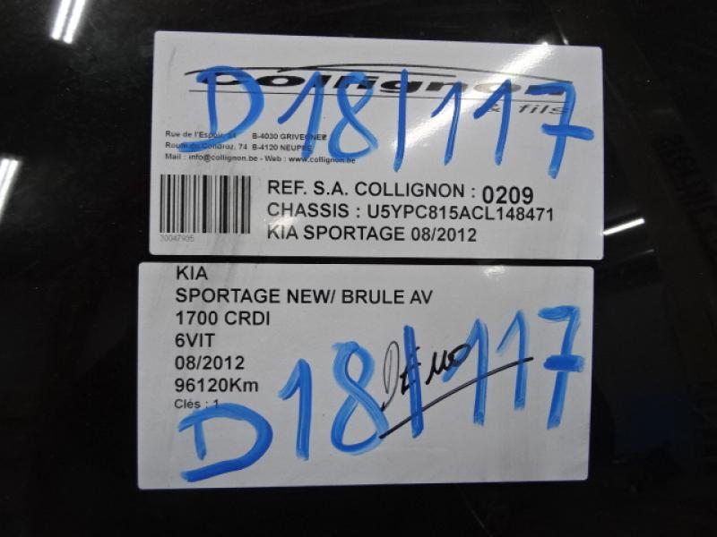 Kia SPORTAGE (3) 08/10 - 15 