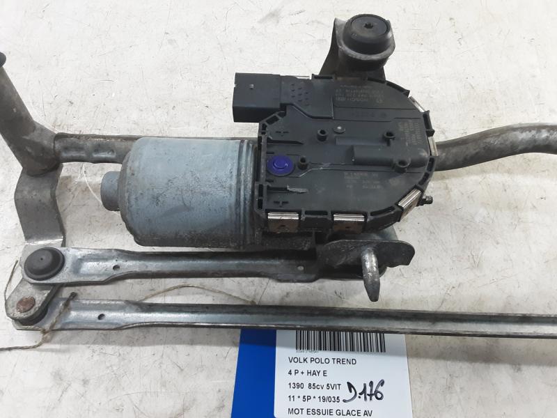 MOTOR RUITENWISSERS VOOR Vw POLO (6R) 6/09 - 4/14