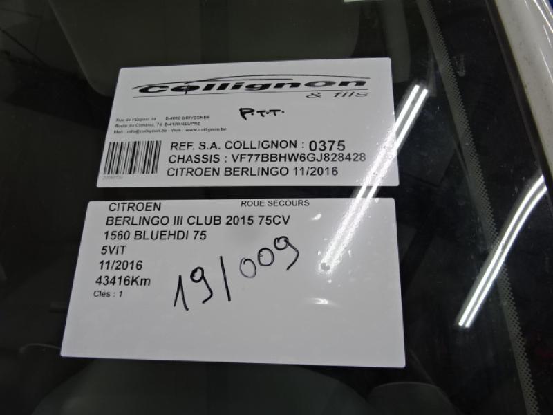 Citroen BERLINGO 08 - 18 