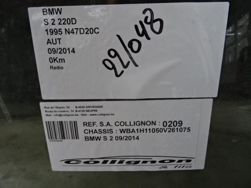 Bmw 2 F22/3 COUPE 7/13+ 
