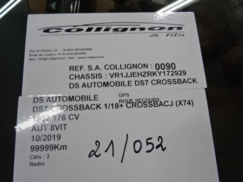 Ds DS7 CROSSBACK 1/18+ 