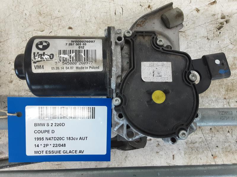 MOTEUR D'ESSUIE-GLACE AVANT Bmw 2 F22/3 COUPE 7/13+