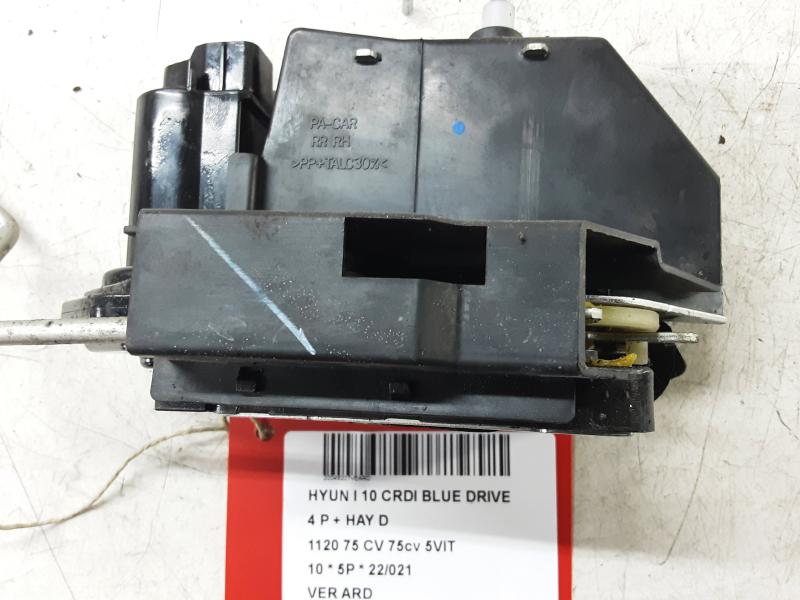 VERROUILLAGE DE PORTE ARRIERE DROITE Hyundai I10 08 - 13