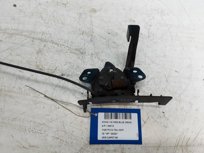 VERGRENDELING MOTORKAP Hyundai I10 08 - 13