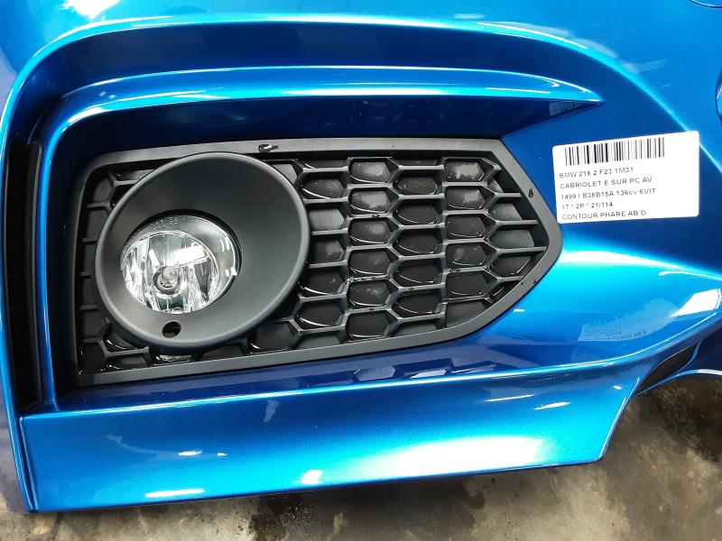 KONTOUR DES RECHTSSEITIGEN NEBELSCHEINWERFERS Bmw 2 F22/3 COUPE 7/13+