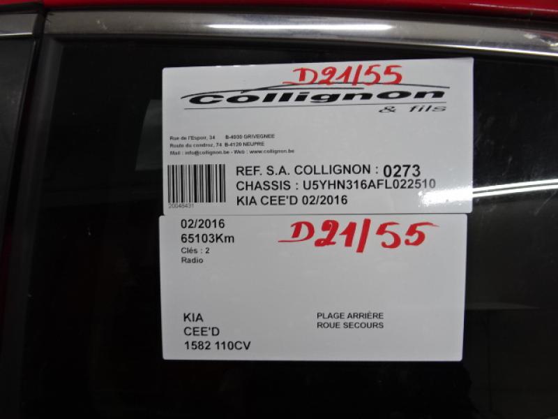 Kia CEED 10/15 - 18 