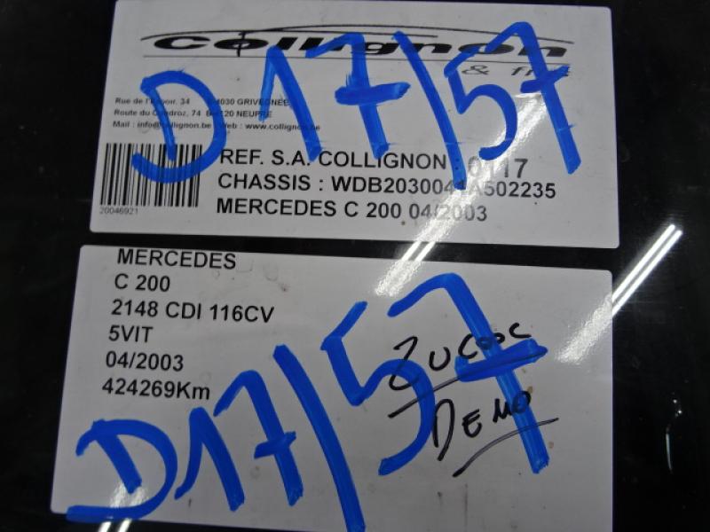 Mercedes-Benz C W203 00 - 07 