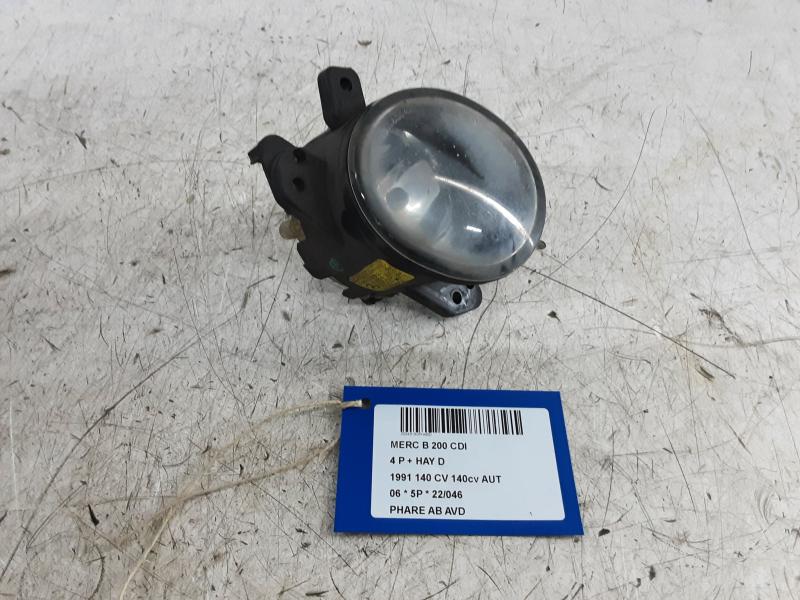 FOG LIGHT FRONT RIGHT Mercedes-Benz B W245 2005 - 05/2008