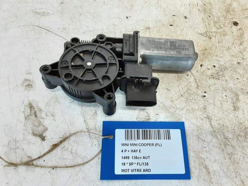 MOTOR RUITMECHANISME ACHTER RECHTS Mini F55 5-portes : 07/14 - 3/21