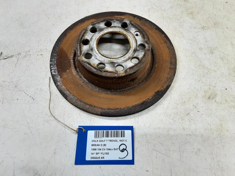 BREMSSCHEIBE HINTEN Vw GOLF VII 11/12 - 17