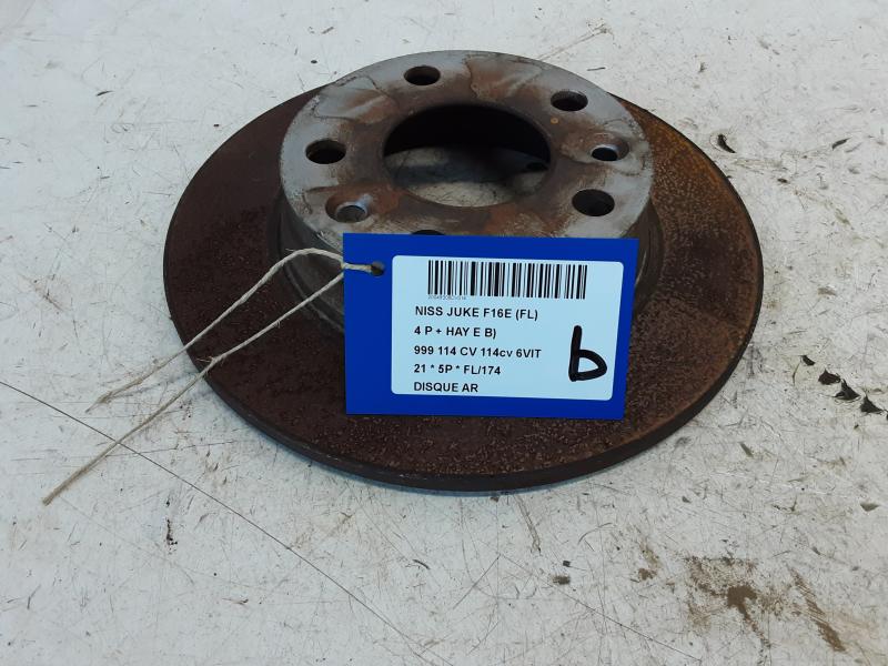 REMSCHIJF ACHTER Nissan JUKE 8/19+