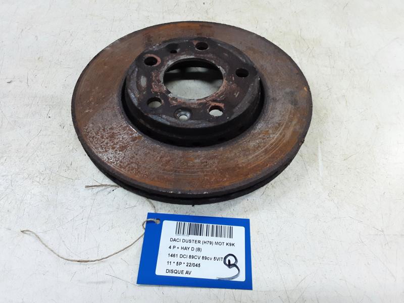 FRONT BRAKE DISC Dacia DUSTER 4/10 - 18