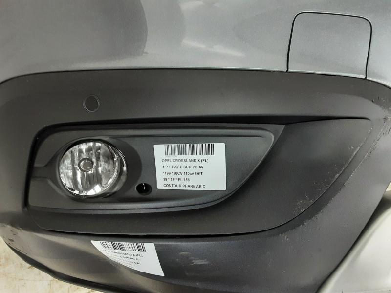 KONTOUR DES RECHTSSEITIGEN NEBELSCHEINWERFERS Opel 