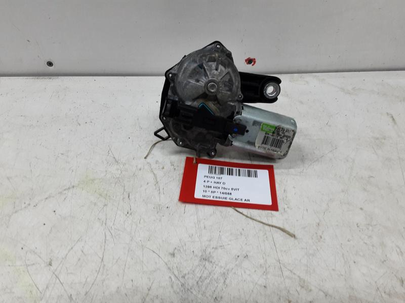 MOTEUR D'ESSUIE-GLACE ARRIERE Peugeot 107 (1) 2/09 - 3/12 Facelift