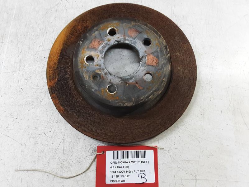 REMSCHIJF ACHTER Opel MOKKA X 10/16 - 21