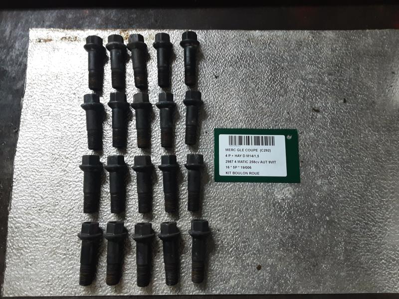 KIT WHEEL SCREWS Mercedes-Benz GLE W166/C292 15 - 19
