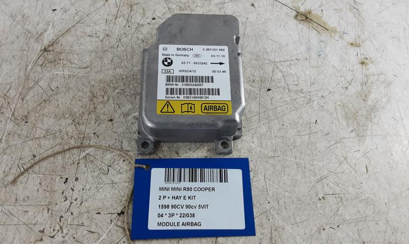 MODULE D'AIRBAG Mini R50:COUPE 05/01 - 10/06