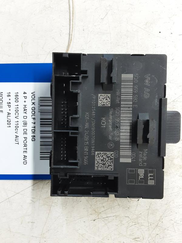 MODULE Vw GOLF VII 11/12 - 17