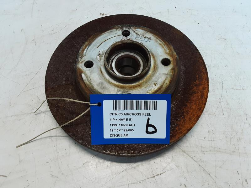 DISQUE ARRIERE Citroen C3 AIRCROSS 07/17 - 6/21