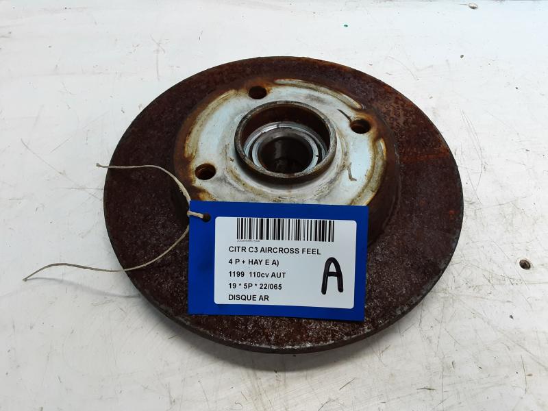 DISQUE ARRIERE Citroen C3 AIRCROSS 07/17 - 6/21