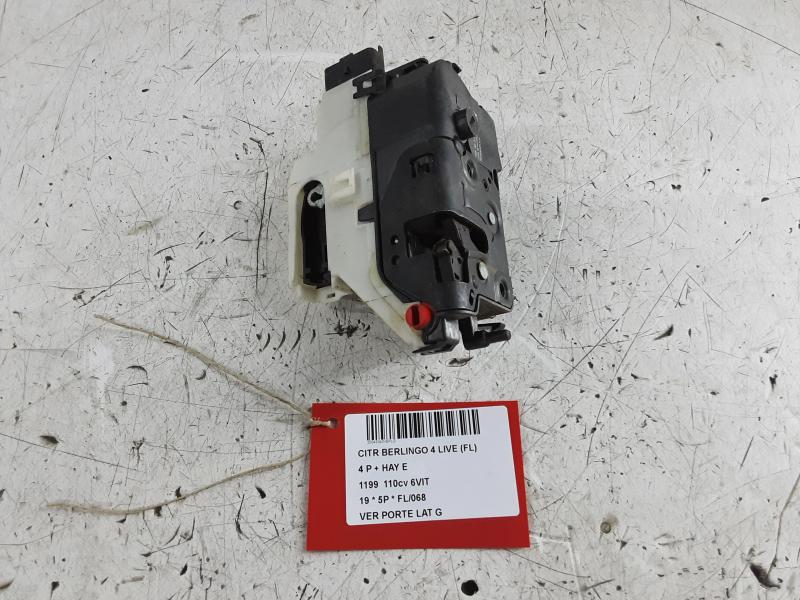 VERGRENDELING SCHUIFDEUR LINKS Citroen BERLINGO 9/18+