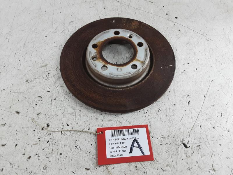 REMSCHIJF ACHTER Citroen BERLINGO 9/18+