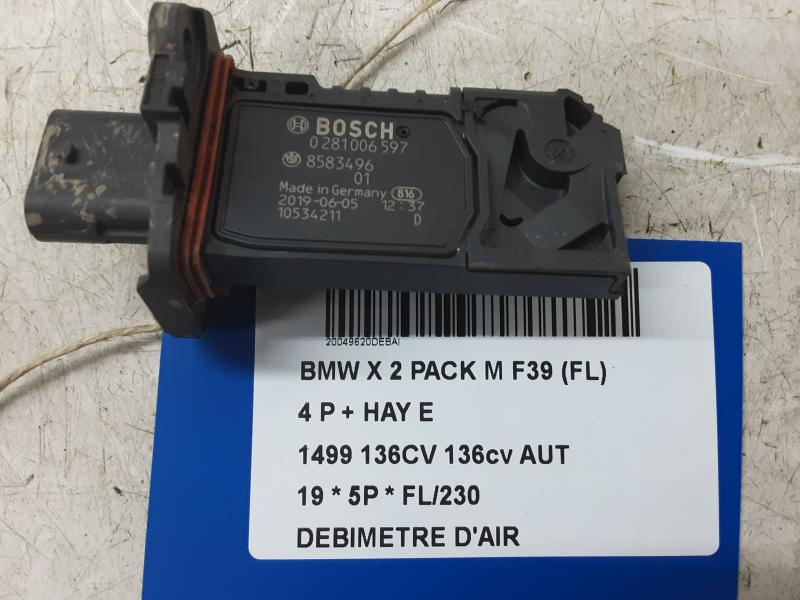 DEBIMETRE D'AIR Bmw X 2 F39 03/18+