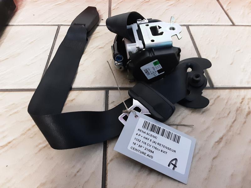FRONT SEATBELT RIGHT Renault SCENIC 9/16+