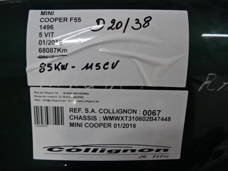 Mini F55 5-portes : 07/14 - 3/21 