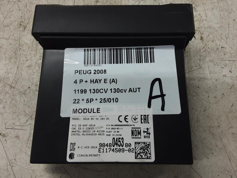 MODULE Peugeot 2008 (2) 8/19 - 5/23