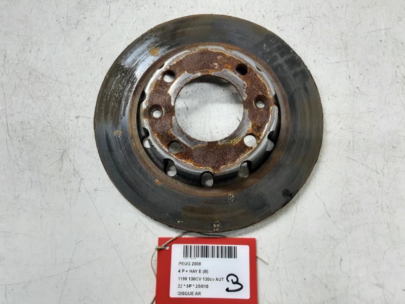 REAR BRAKE DISC Peugeot 2008 (2) 8/19 - 5/23